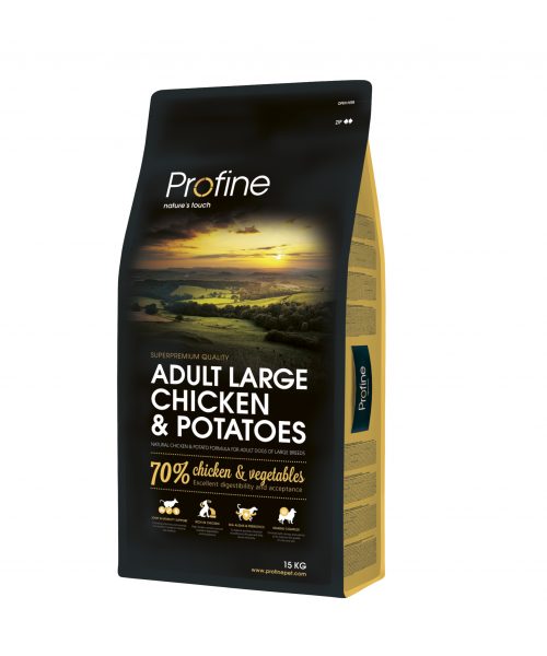 Profine Dog_adult large chicken & potatoes_15kg