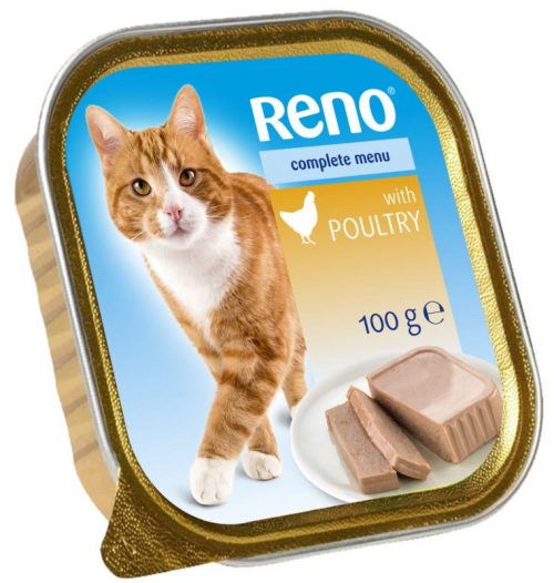 רינו חתול עוף 100 גרם מעדן